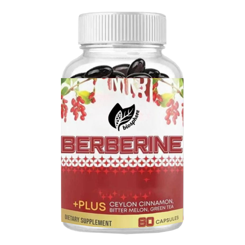 Berberine Hcl Capsule - بربرين HCL 1200 مجم، يحتوي على