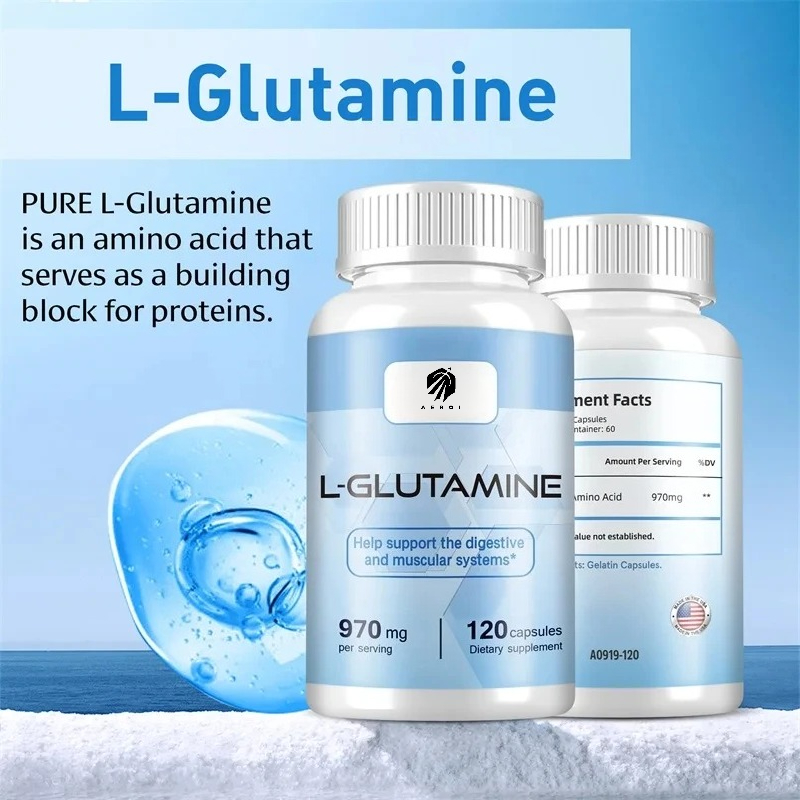Nutrition Sports Fitness - مكمل L-Glutamine للتمرين واستعادة العضلات وتحسين