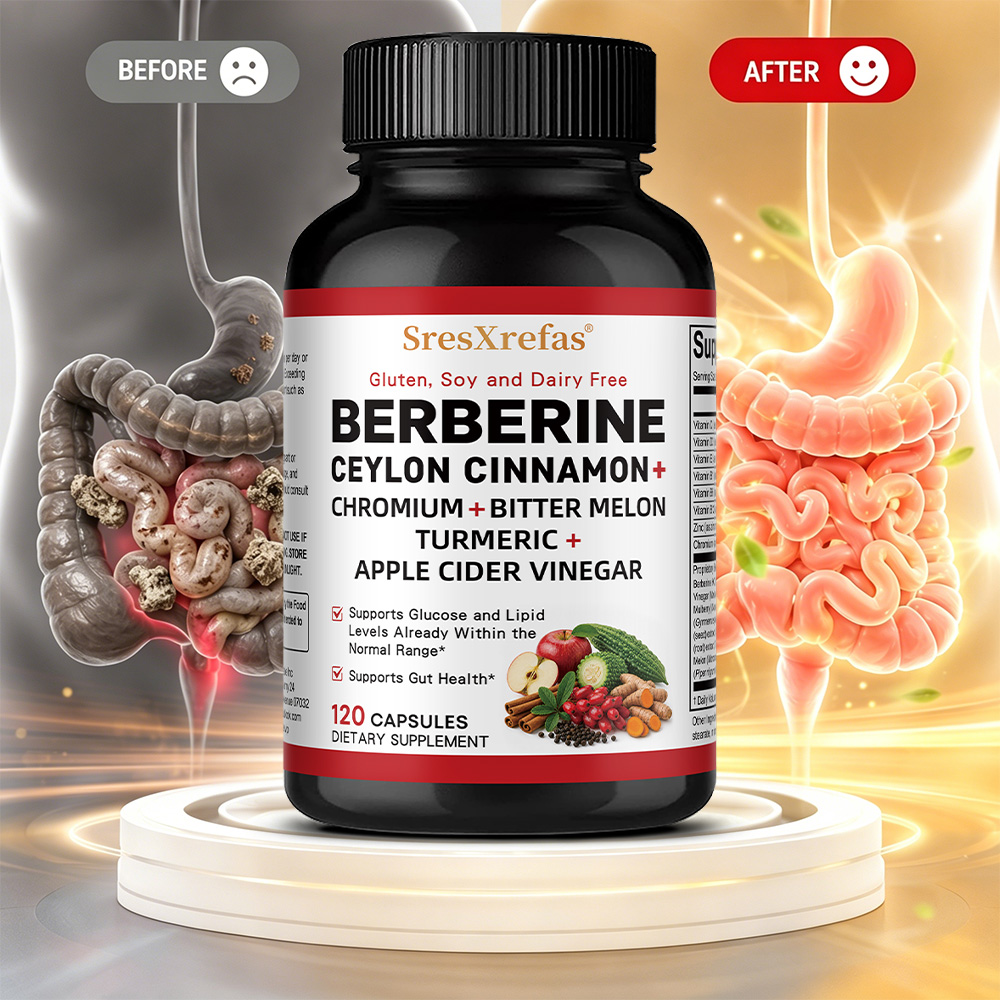 Berberine Hcl Capsule - كبسولات مركب البربرين HCL - مع