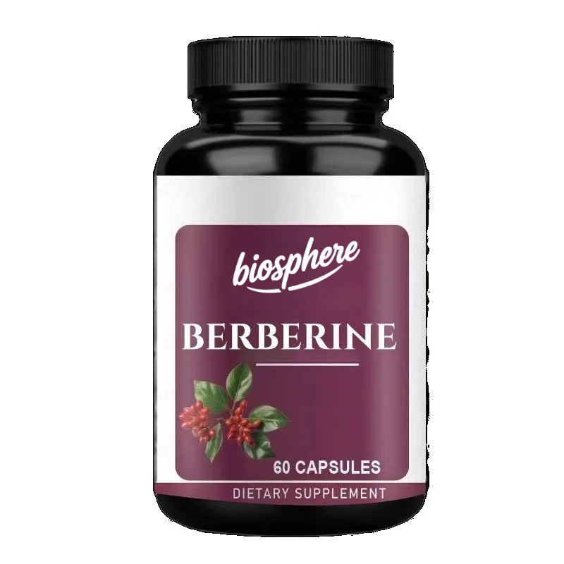Berberine Hcl Capsule - مكمل البربرين - 60 كبسولة نباتية