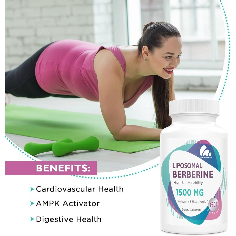 مكمل بيربيرين HCL 1500 ملغ - ك - مراجعة Berberine Hcl Capsule وسعره