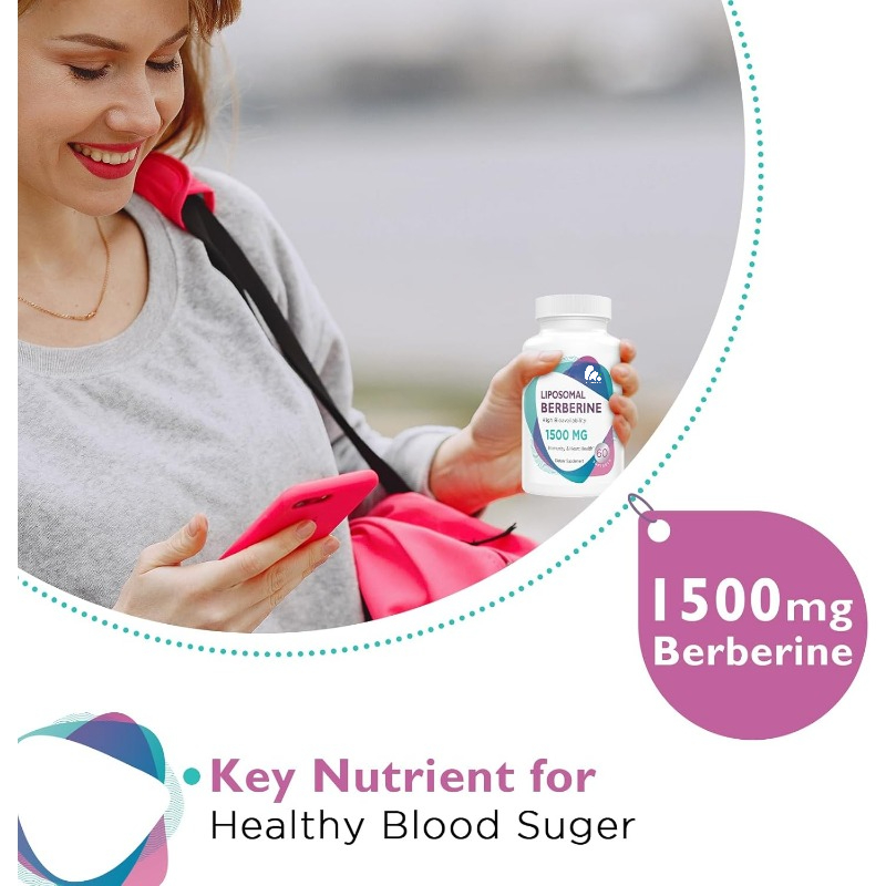 مكمل بيربيرين HCL 1500 ملغ - ك - مراجعة Berberine Hcl Capsule وسعره