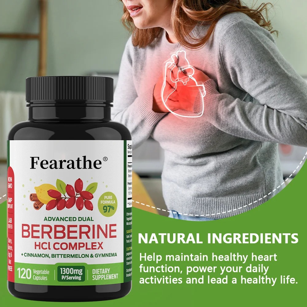 بربرين هيدروكلوريد مع قرفة سيل - مراجعة Berberine Hcl Capsule وسعره