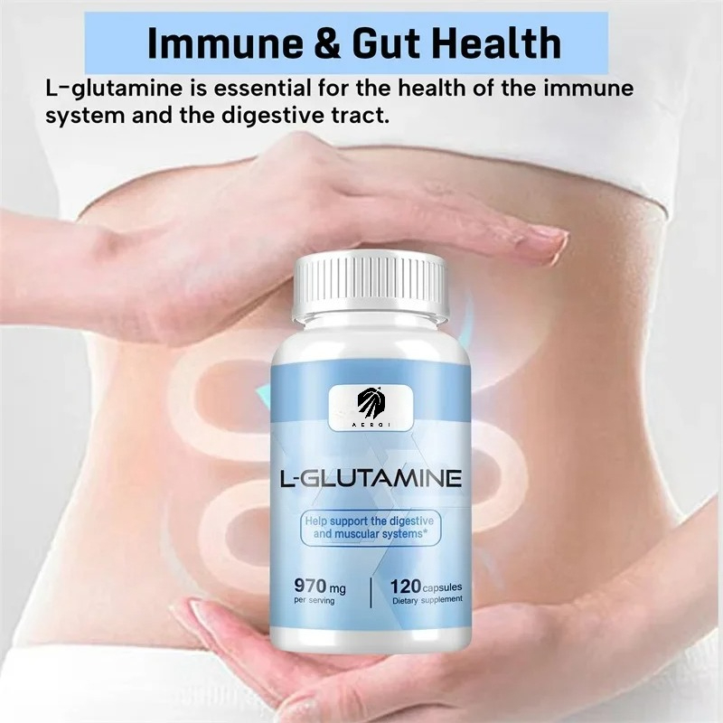 مكمل L-Glutamine للتمرين واستع - مراجعة Nutrition Sports Fitness وسعره