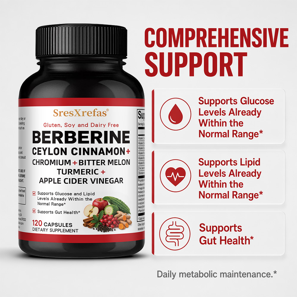 كبسولات مركب البربرين HCL - مع - مراجعة Berberine Hcl Capsule وسعره