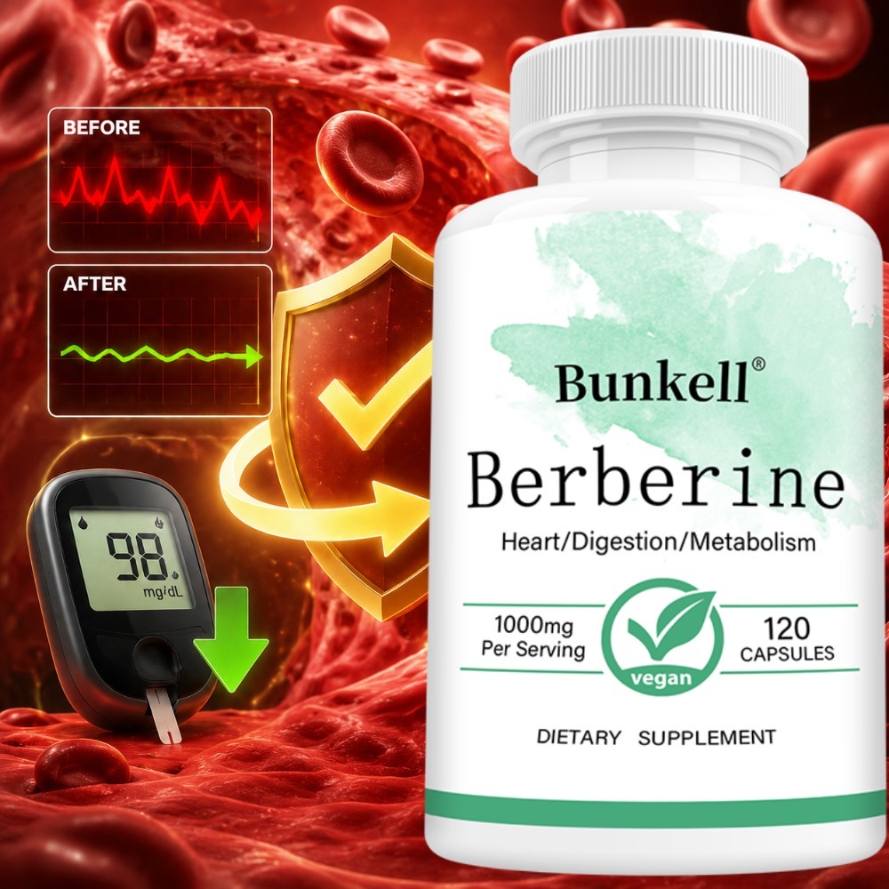 مكمل بيربيرين هيدروكلوريد 1000 - مراجعة Berberine Hcl Capsule وسعره