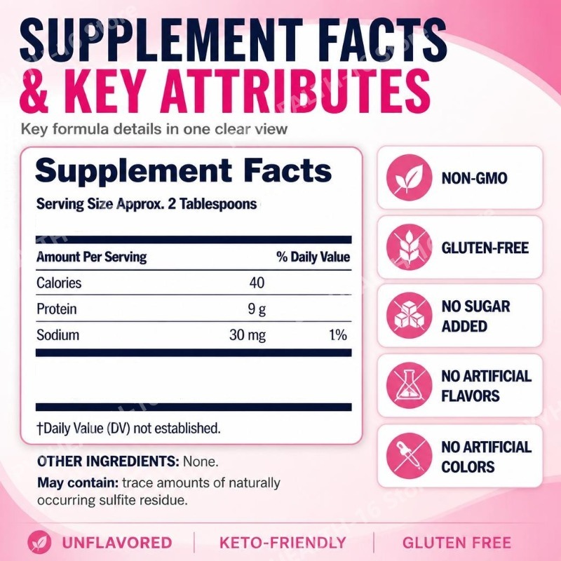 مسحوق ببتيدات الكولاجين من الأ - مراجعة Collagen Peptide Powder وسعره