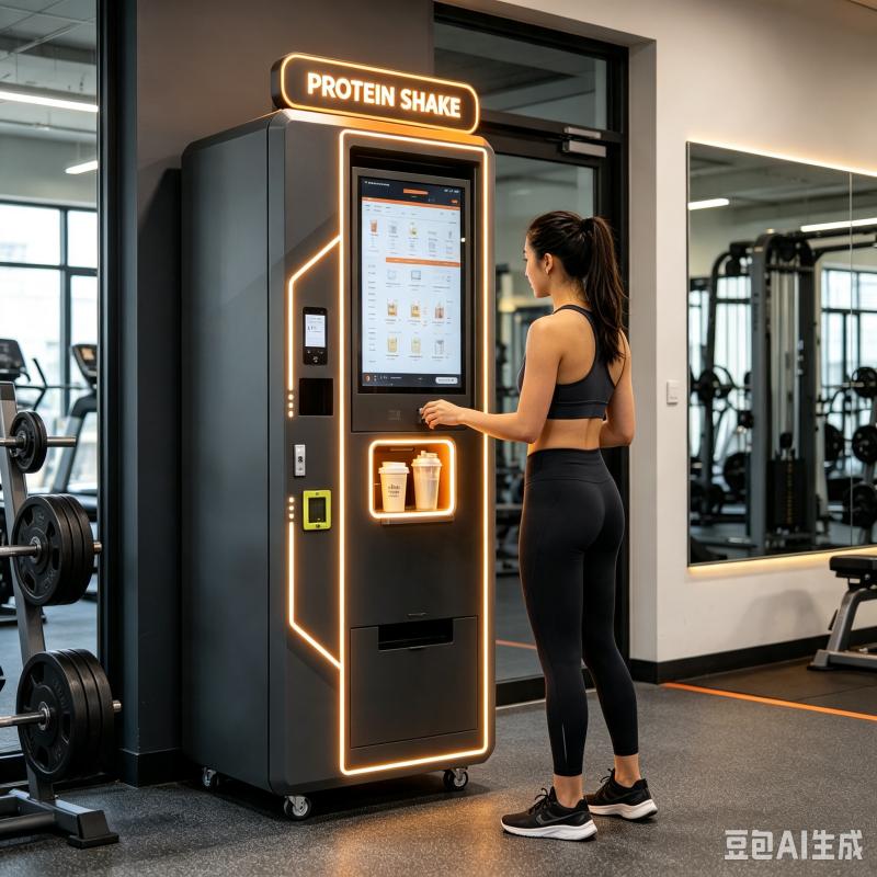 آلة بيع أوتوماتيكية لمشروبات ا - مراجعة Nutrition Sports Fitness وسعره