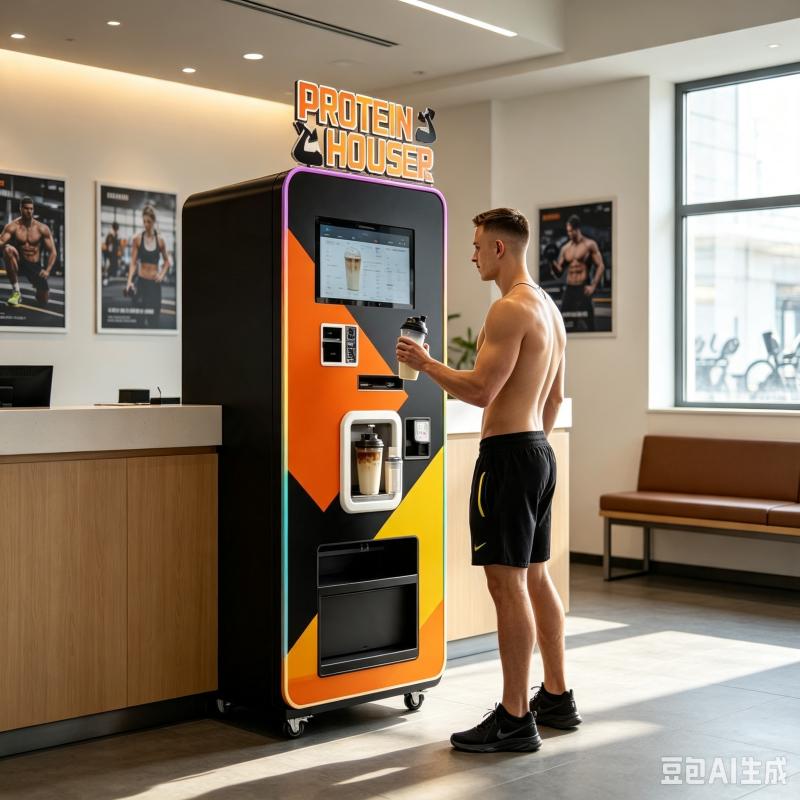 آلة بيع أوتوماتيكية لمشروبات ا - مراجعة Nutrition Sports Fitness وسعره